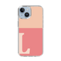 Slim Protection Case［ Original - initial two tone - L pink ］