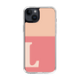 Slim Protection Case［ Original - initial two tone - L pink ］