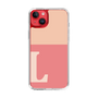 Slim Protection Case［ Original - initial two tone - L pink ］