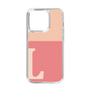 Slim Protection Case［ Original - initial two tone - L pink ］