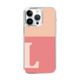 Slim Protection Case［ Original - initial two tone - L pink ］