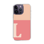 Slim Protection Case［ Original - initial two tone - L pink ］