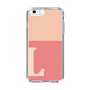 Slim Protection Case［ Original - initial two tone - L pink ］