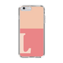 Slim Protection Case［ Original - initial two tone - L pink ］