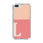 Slim Protection Case［ Original - initial two tone - L pink ］