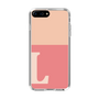 Slim Protection Case［ Original - initial two tone - L pink ］