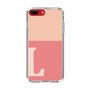 Slim Protection Case［ Original - initial two tone - L pink ］