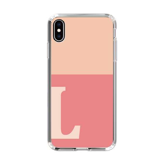 Slim Protection Case［ Original - initial two tone - L pink ］
