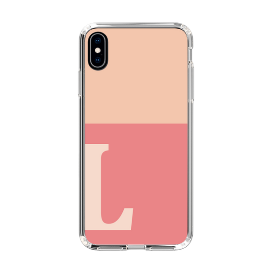Slim Protection Case［ Original - initial two tone - L pink ］