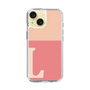 Slim Protection Case［ Original - initial two tone - L pink ］