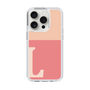 Slim Protection Case［ Original - initial two tone - L pink ］