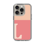 Slim Protection Case［ Original - initial two tone - L pink ］