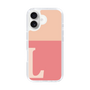 Slim Protection Case［ オリジナル - initial two tone - L pink ］
