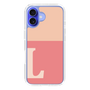 Slim Protection Case［ オリジナル - initial two tone - L pink ］