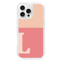 Slim Protection Case［ オリジナル - initial two tone - L pink ］