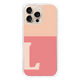 Slim Protection Case［ オリジナル - initial two tone - L pink ］