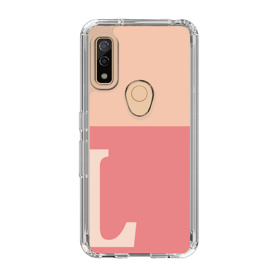 Slim Protection Case［ Original - initial two tone - L pink ］