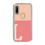 Slim Protection Case［ Original - initial two tone - L pink ］