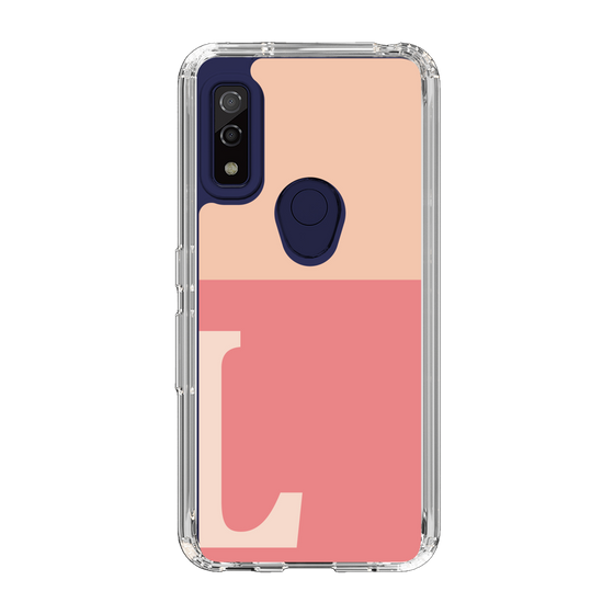 Slim Protection Case［ Original - initial two tone - L pink ］