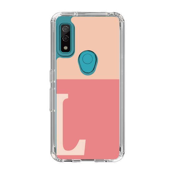 Slim Protection Case［ Original - initial two tone - L pink ］
