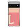 Slim Protection Case［ Original - initial two tone - L pink ］