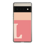 Slim Protection Case［ Original - initial two tone - L pink ］