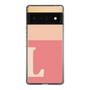 Slim Protection Case［ Original - initial two tone - L pink ］