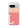 Slim Protection Case［ Original - initial two tone - L pink ］