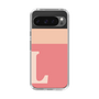 Slim Protection Case［ Original - initial two tone - L pink ］