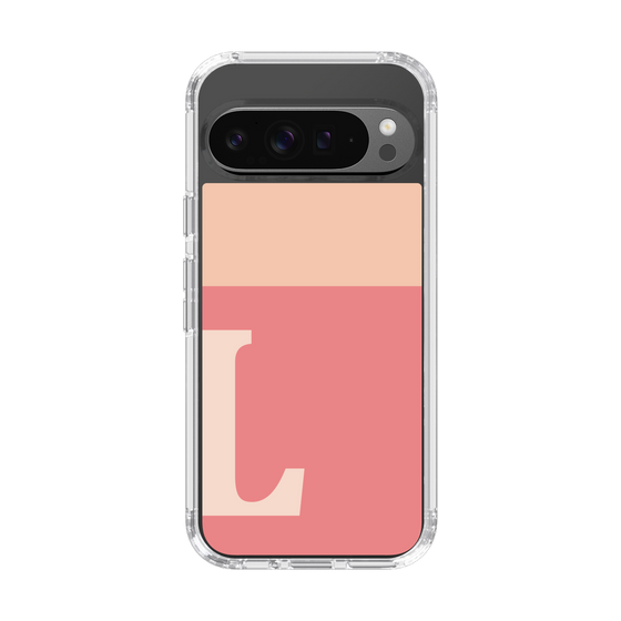 Slim Protection Case［ Original - initial two tone - L pink ］