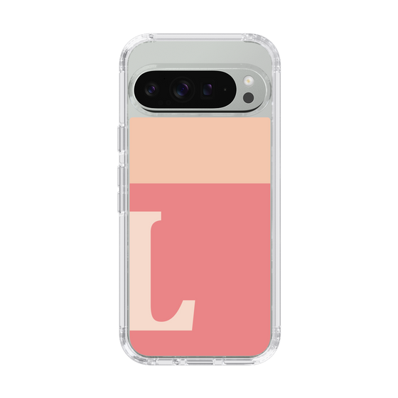 Slim Protection Case［ Original - initial two tone - L pink ］