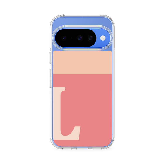 Slim Protection Case［ Original - initial two tone - L pink ］