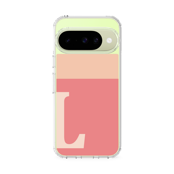 Slim Protection Case［ Original - initial two tone - L pink ］