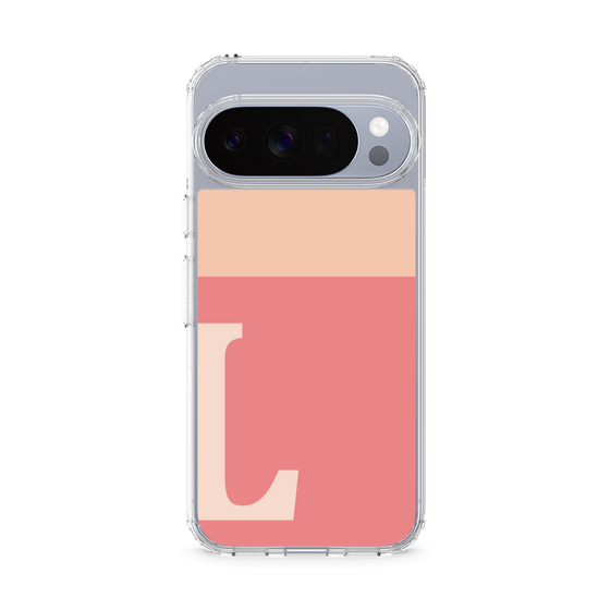 Slim Protection Case［ Original - initial two tone - L pink ］