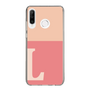Slim Protection Case［ Original - initial two tone - L pink ］