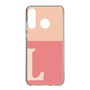 Slim Protection Case［ Original - initial two tone - L pink ］