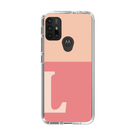 Slim Protection Case［ Original - initial two tone - L pink ］