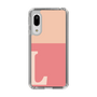 Slim Protection Case［ Original - initial two tone - L pink ］