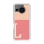 Slim Protection Case［ Original - initial two tone - L pink ］