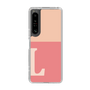 Slim Protection Case［ Original - initial two tone - L pink ］