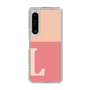 Slim Protection Case［ Original - initial two tone - L pink ］