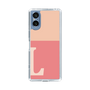 Slim Protection Case［ Original - initial two tone - L pink ］