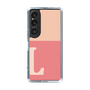 Slim Protection Case［ Original - initial two tone - L pink ］