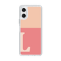 Slim Protection Case［ Original - initial two tone - L pink ］