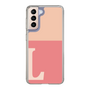Slim Protection Case［ Original - initial two tone - L pink ］
