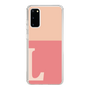 Slim Protection Case［ Original - initial two tone - L pink ］
