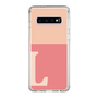 Slim Protection Case［ Original - initial two tone - L pink ］