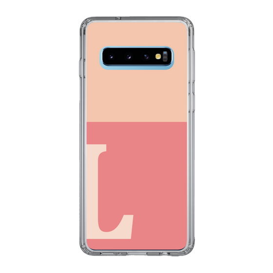 Slim Protection Case［ Original - initial two tone - L pink ］