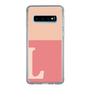Slim Protection Case［ Original - initial two tone - L pink ］