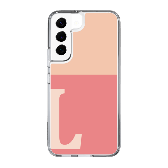 Slim Protection Case［ Original - initial two tone - L pink ］